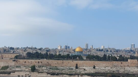 Gerusalemme, città-orizzonte